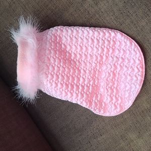 Pink quilted Doggie Jacket